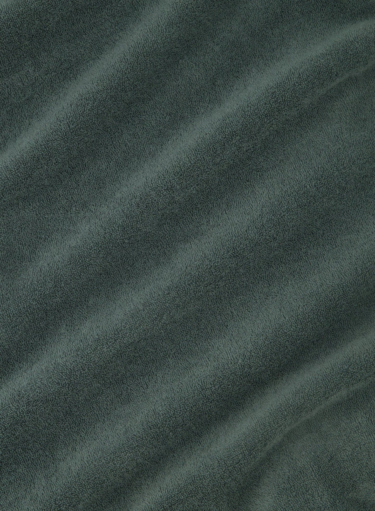 Poloshirt met lange mouwen van badstof | Groen