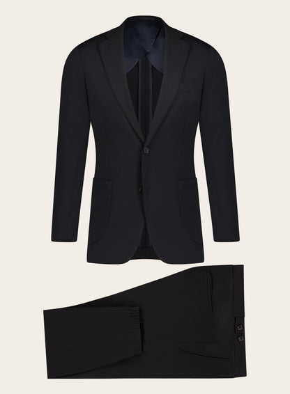 Slim-fit virgin wollen pak