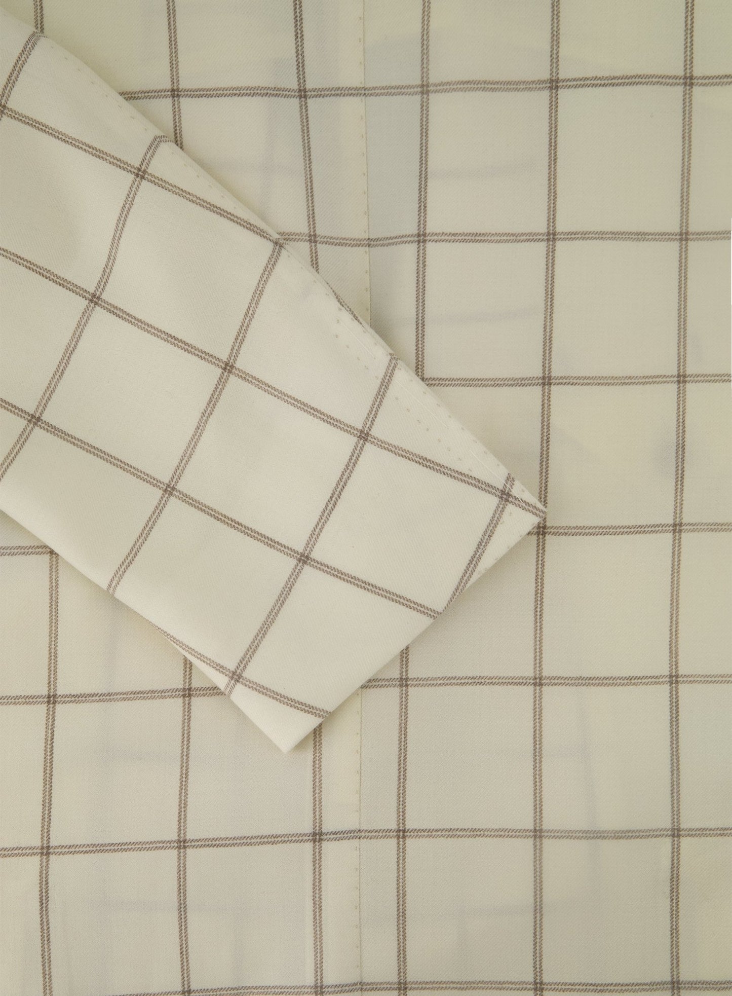 Handgemaakt glencheck jasje van cashmere | Off-White