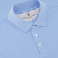Poloshirt met korte mouwen van katoen | L.Blauw