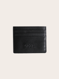 Lederen creditcard houder | Zwart