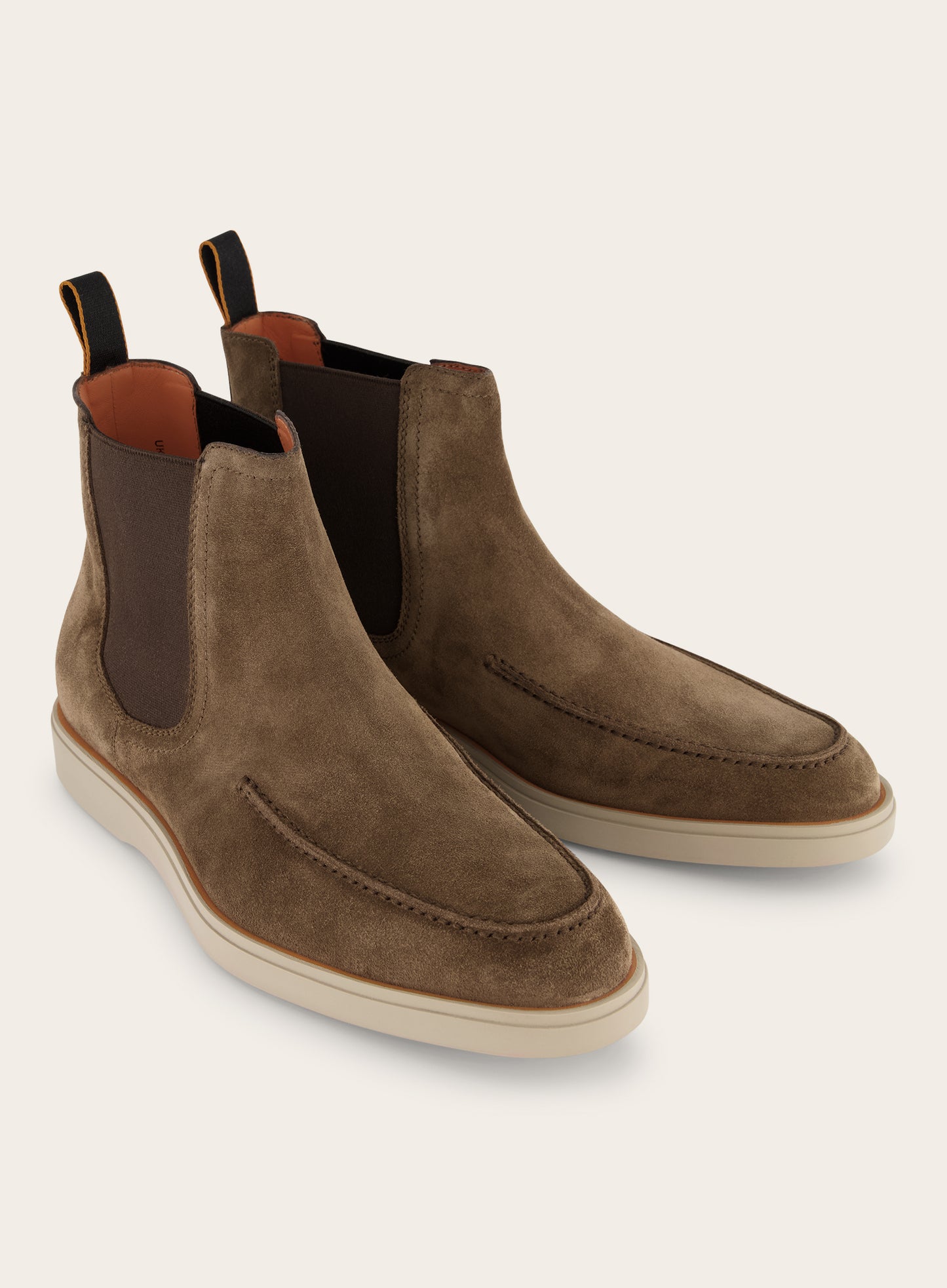 Suède Detroit chelsea boots