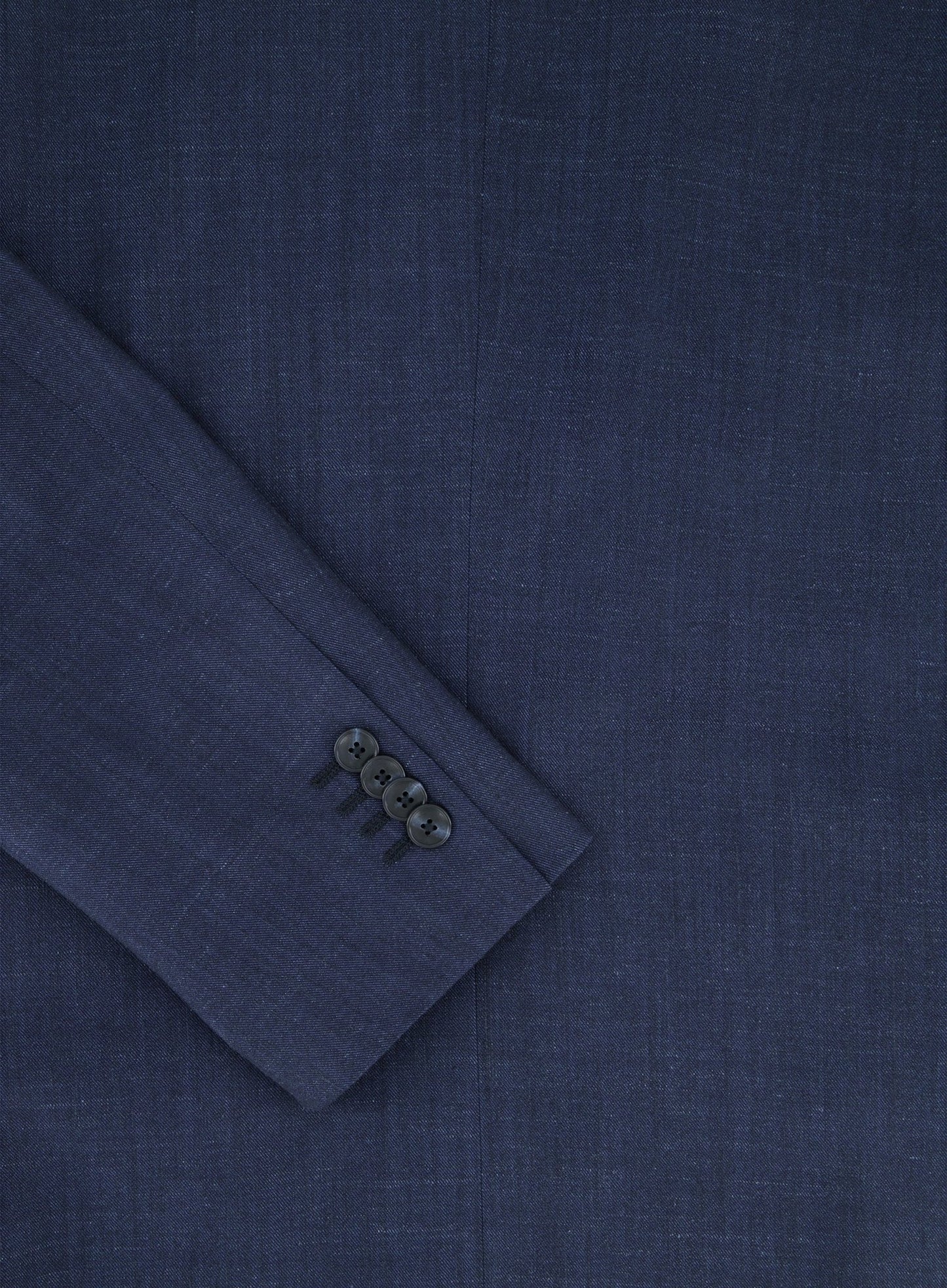 Driedelig pak van wol, zijde en linnen | BLUE NAVY