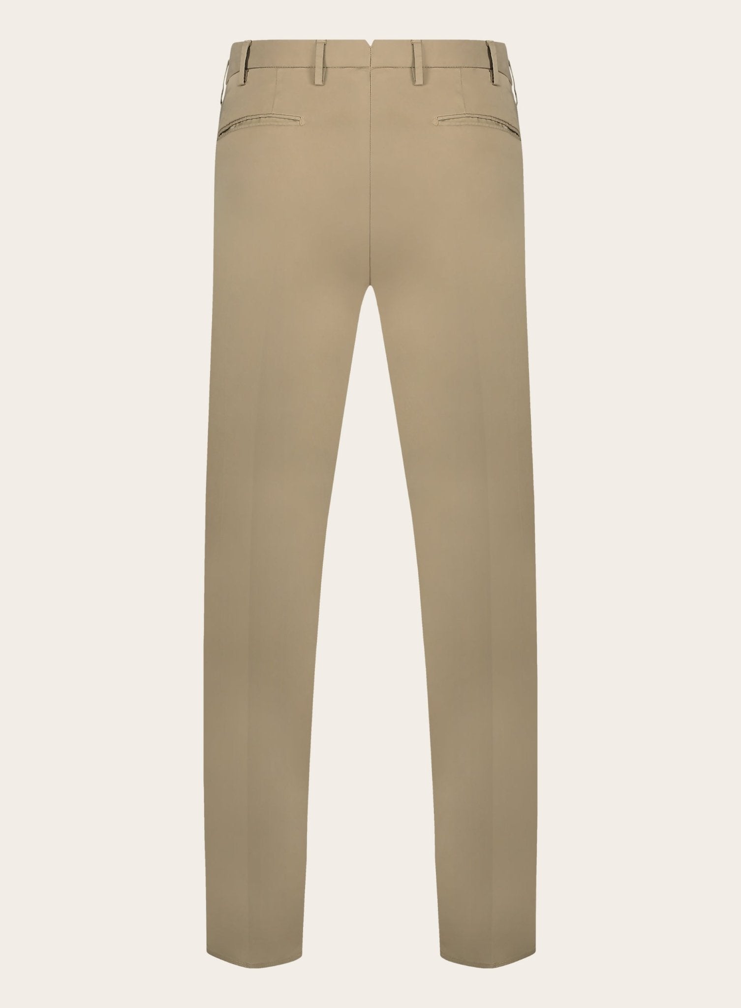 Pantalon van katoen | Licht Bruin