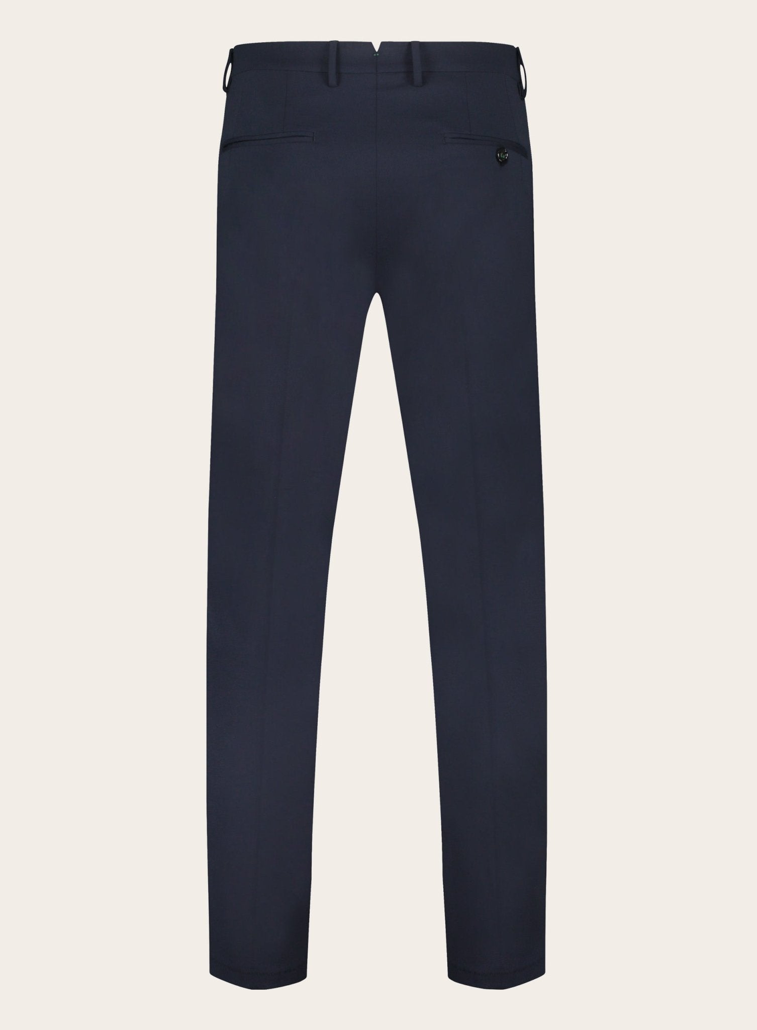 Slim-fit pantalon | BLUE NAVY 