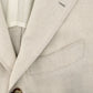 Handgemaakt jasje van katoen en linnen | L.BEIGE