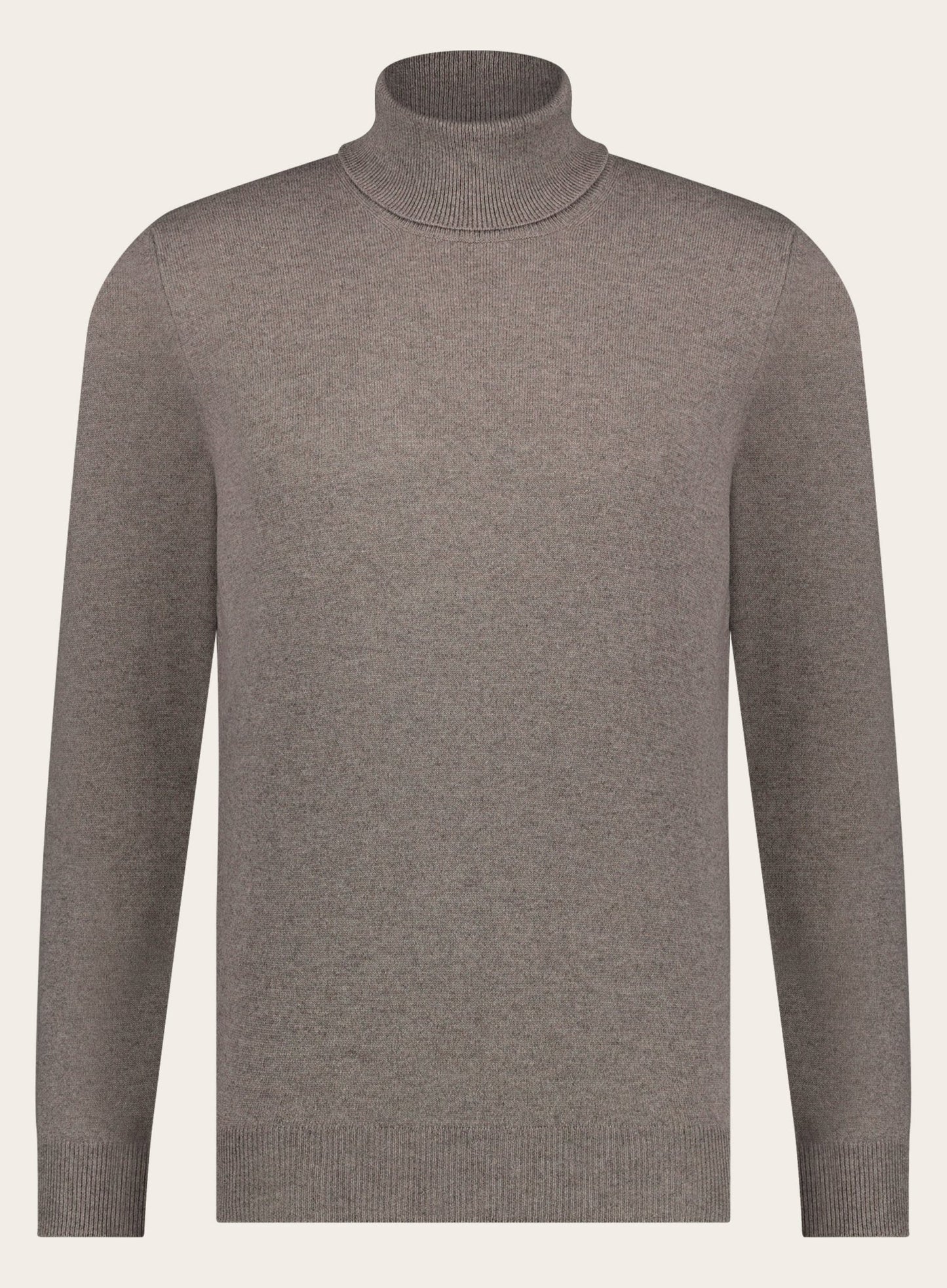 Virgin wollen-cashmere coltrui | TAUPE