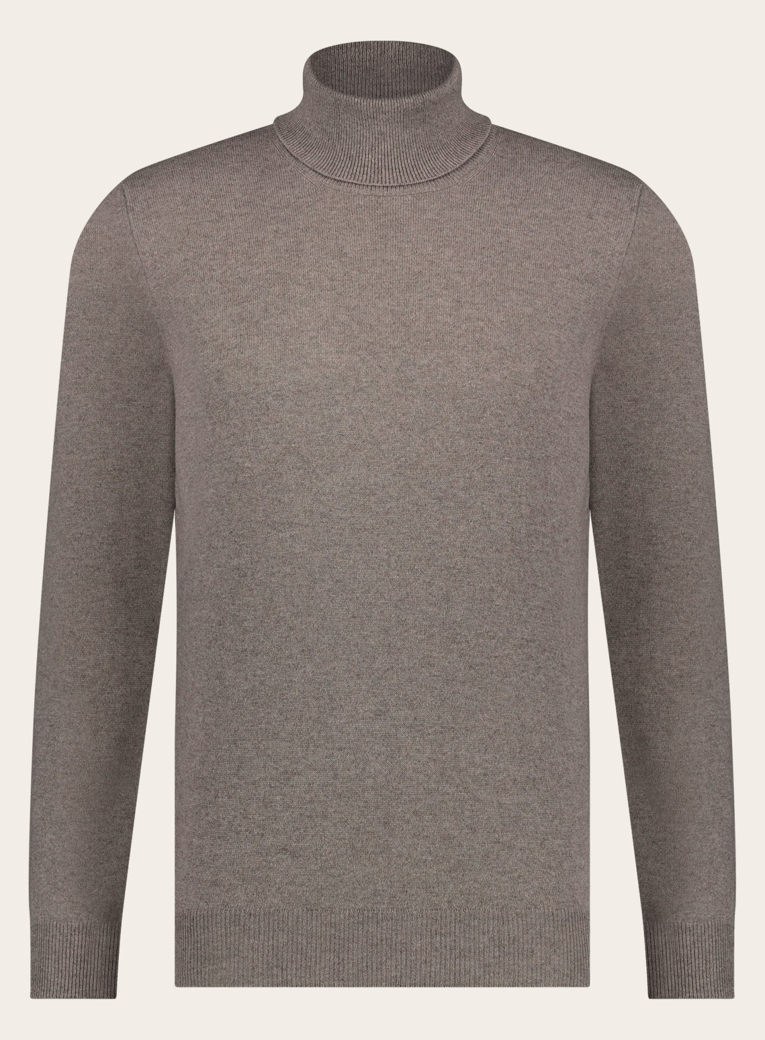 Virgin wollen-cashmere coltrui | TAUPE