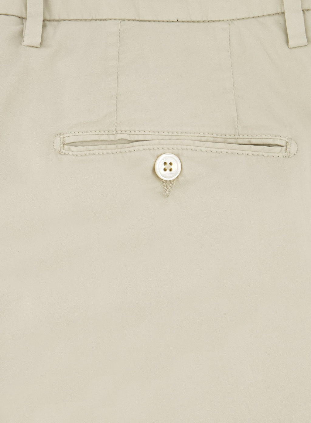 Slim-fit pantalon van katoen | L.BEIGE