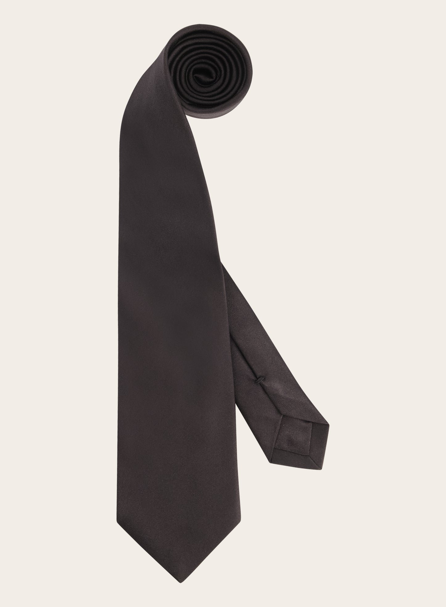 Zijden stropdas | Zwart