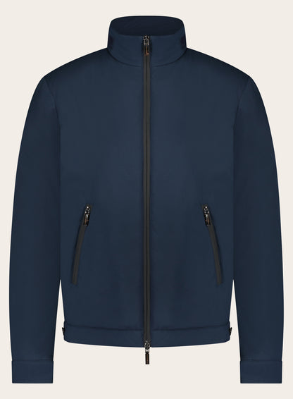 Slim-fit bomberjack | BLUE NAVY