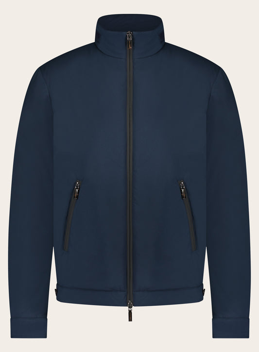 Slim-fit bomberjack | BLUE NAVY