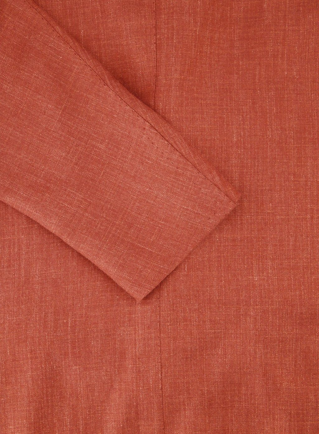 Handgemaakt jasje van cashmere en zijde | FULL_WIDTH | Roest