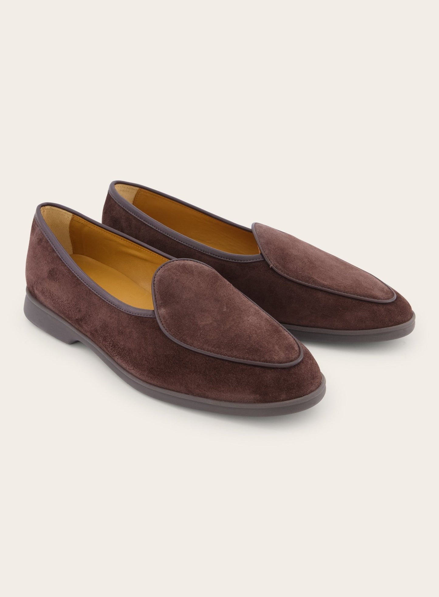 Suède loafers