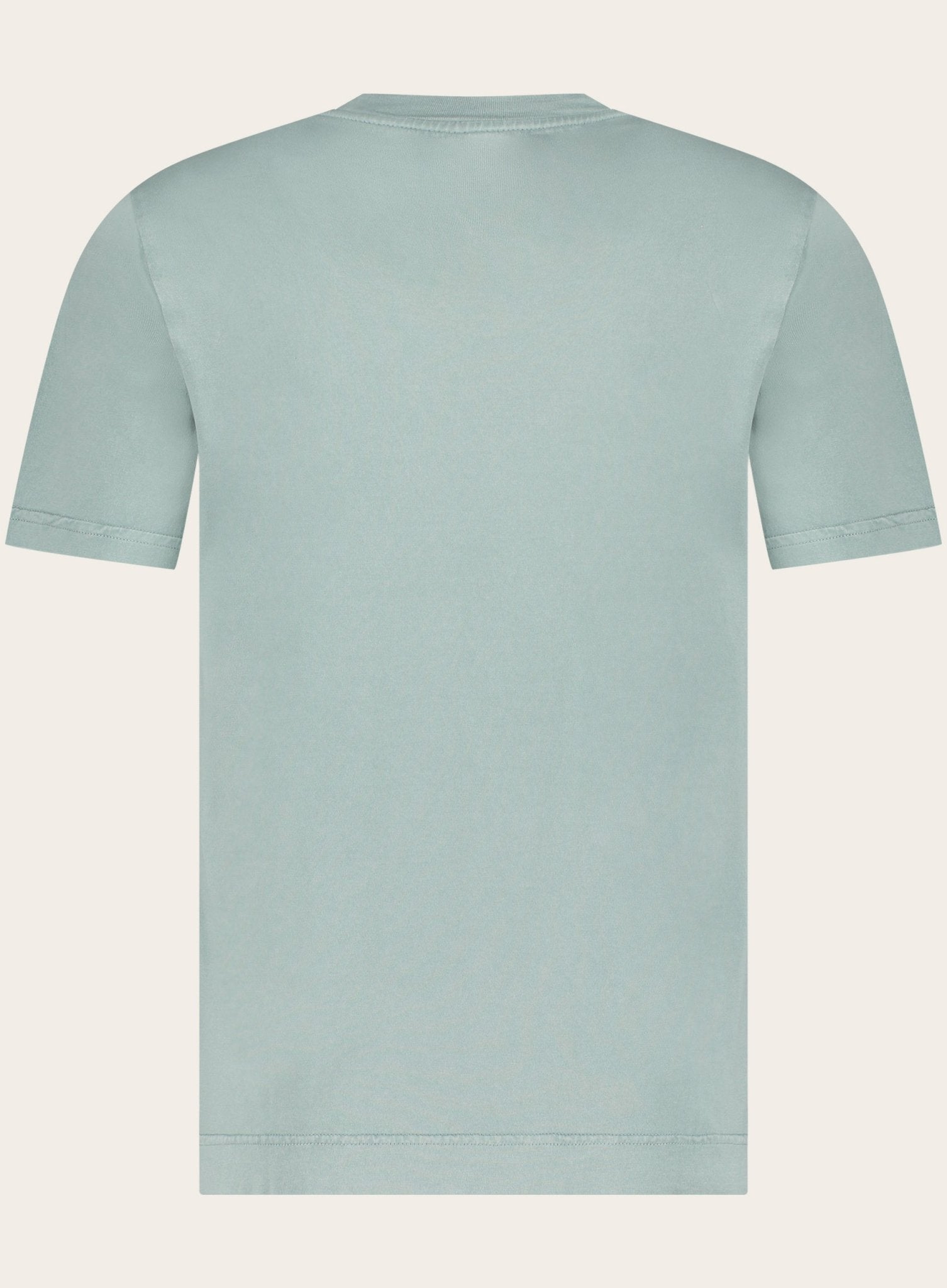 Crewneck T-shirt van katoen | LEGER GROEN