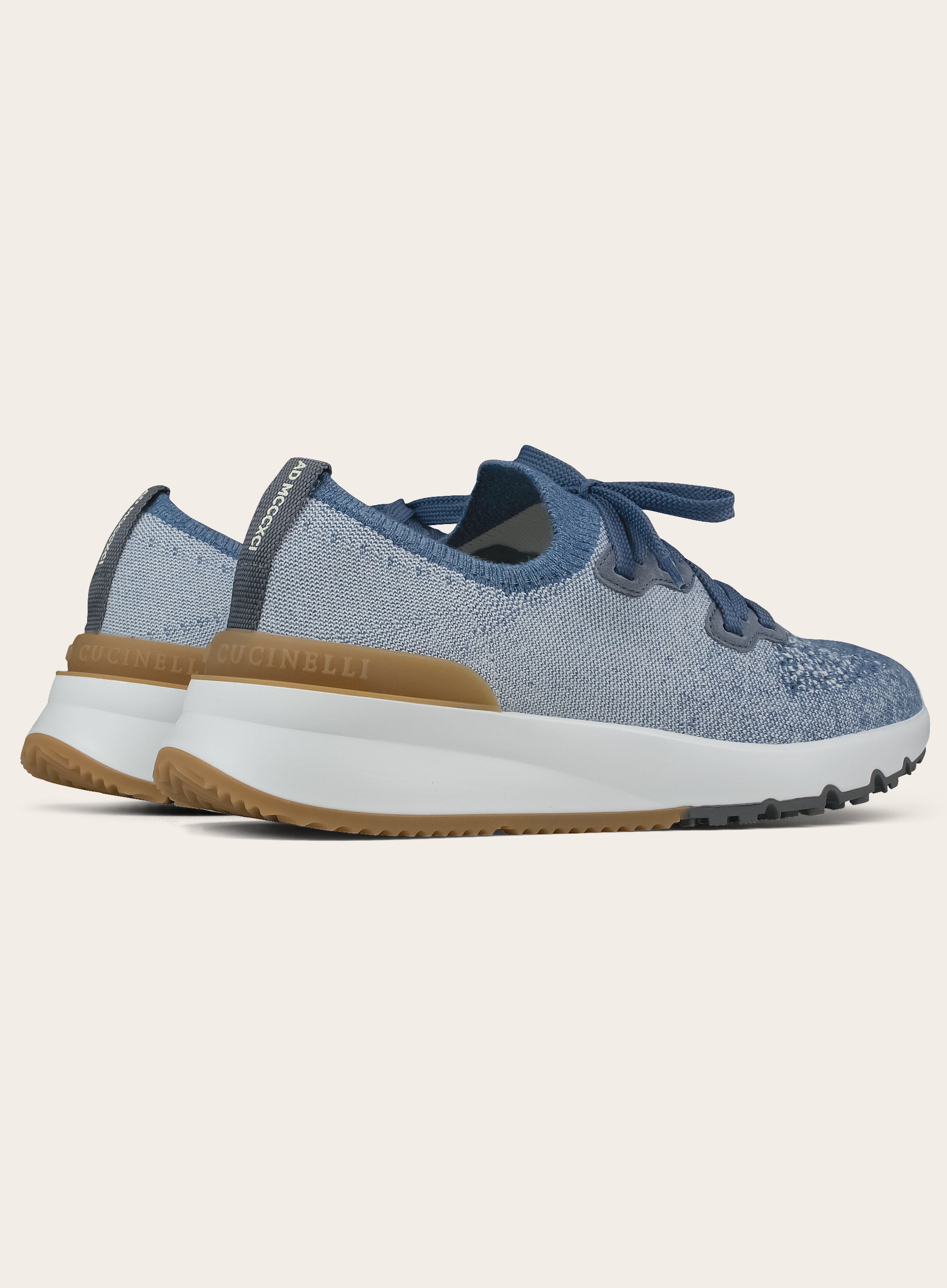 Knitted sneakers | Blauw