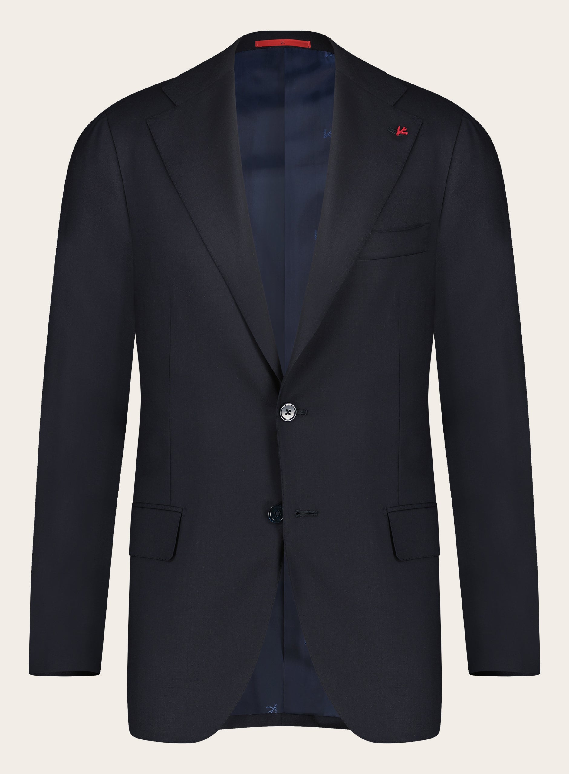 Slim-fit Aquaspider S160 wollen pak | BLUE NAVY