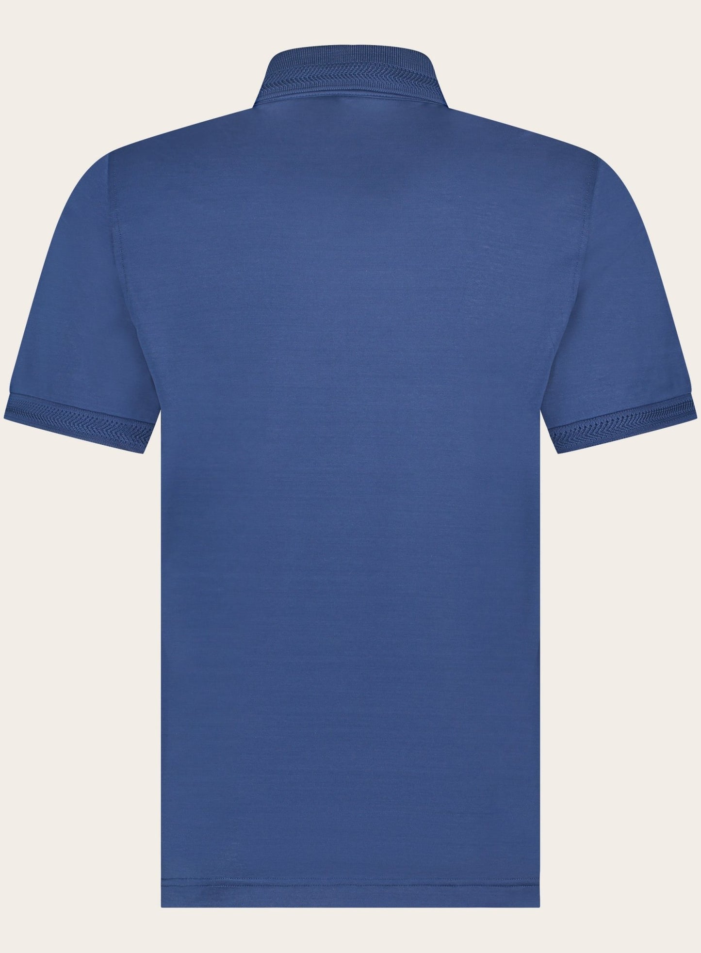 Polo shirt met korte mouwen van katoen | Blauw