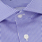Gestreept shirt van katoen | D.Blauw