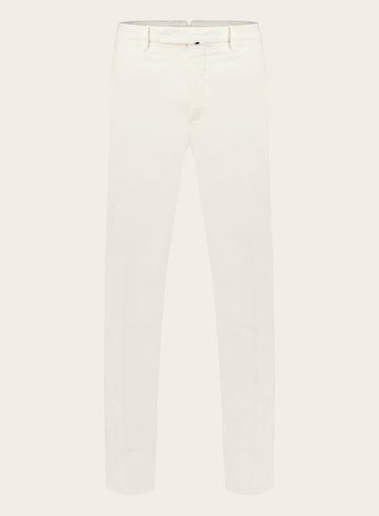 Slim-fit chinos in stretch cotton