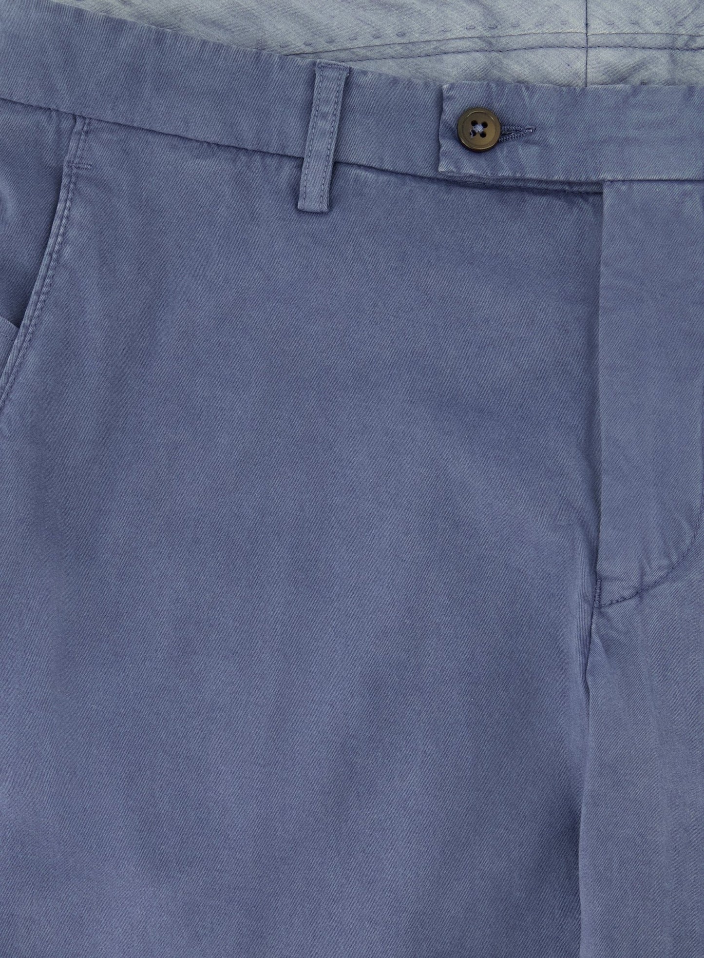 Pantalon van katoen | Blauw