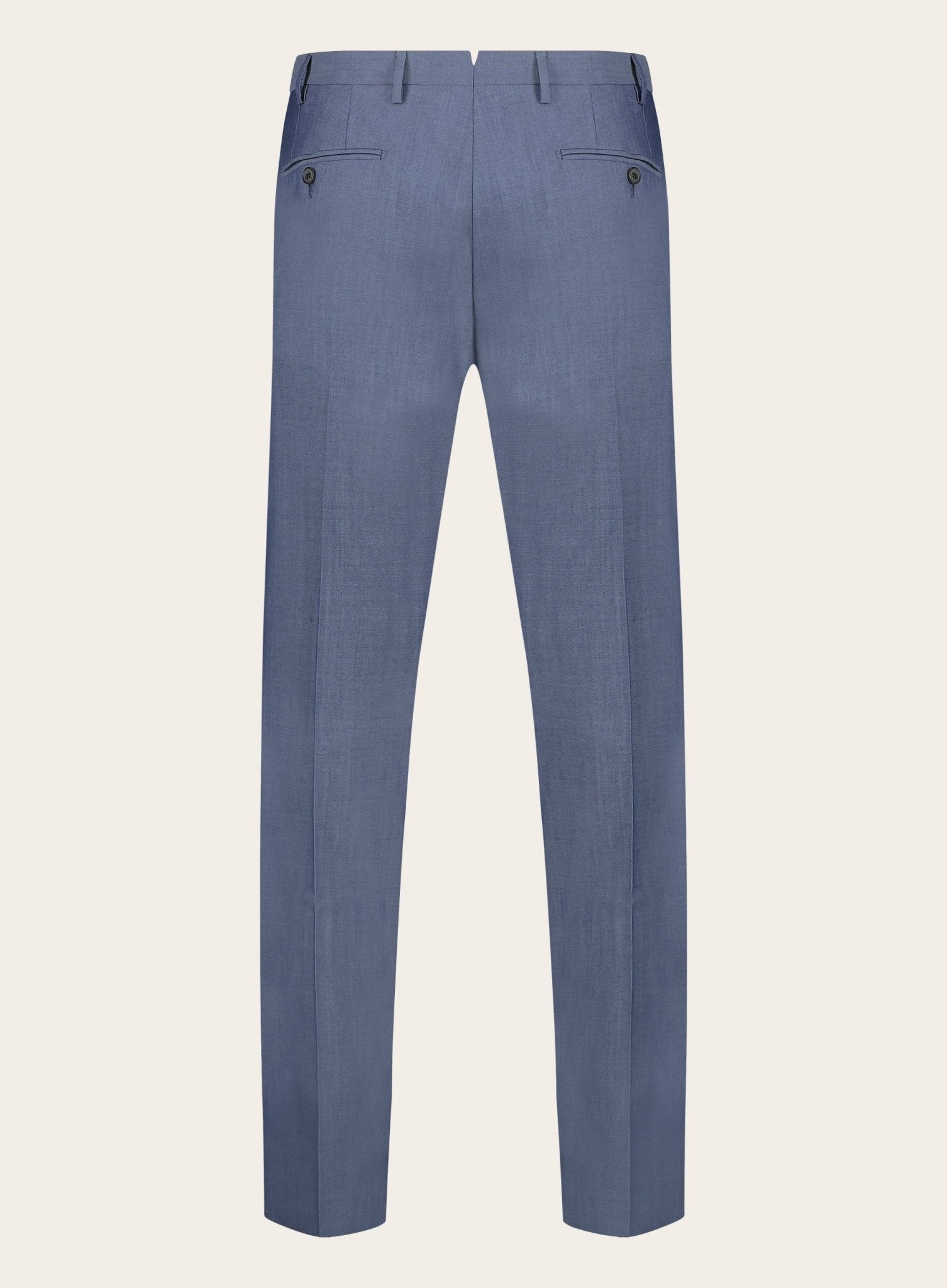 Driedelig pak van wol | L.Blauw
