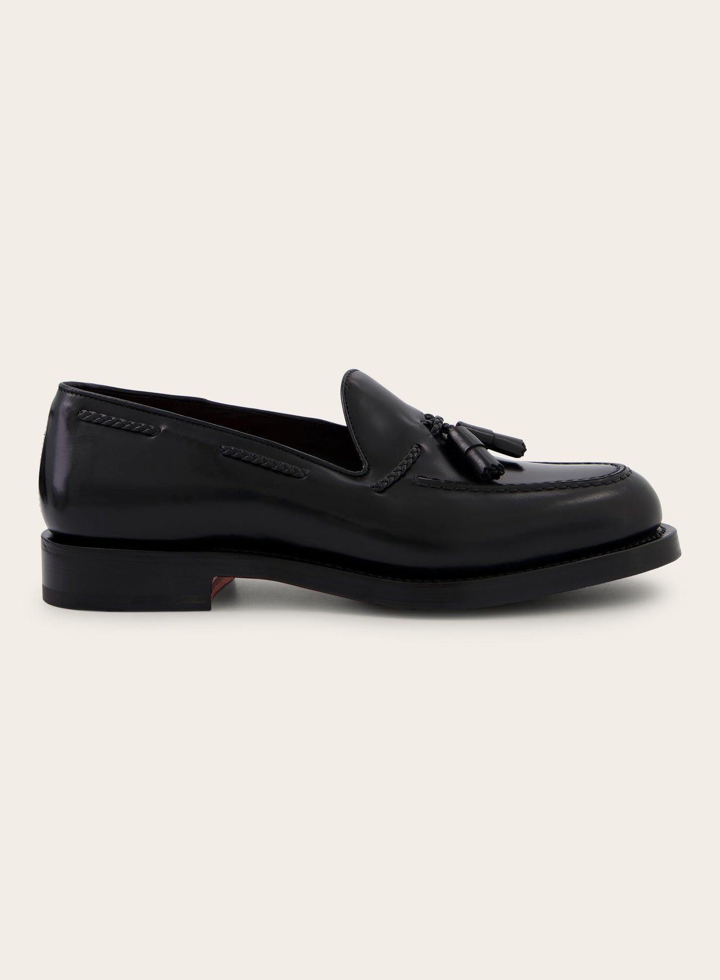 Lederen Hill tassel loafers