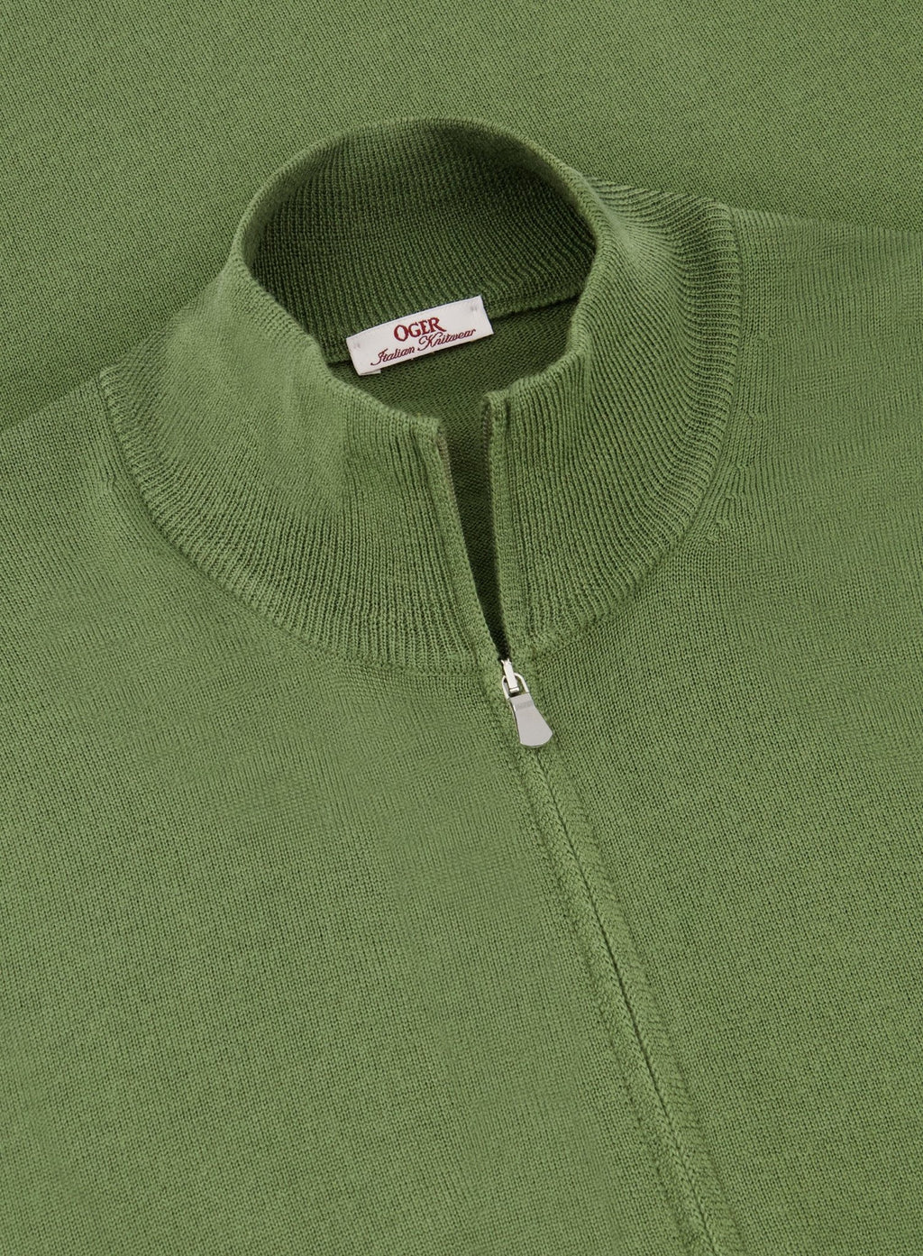 Ritsvest van wol | FULL_WIDTH | Groen