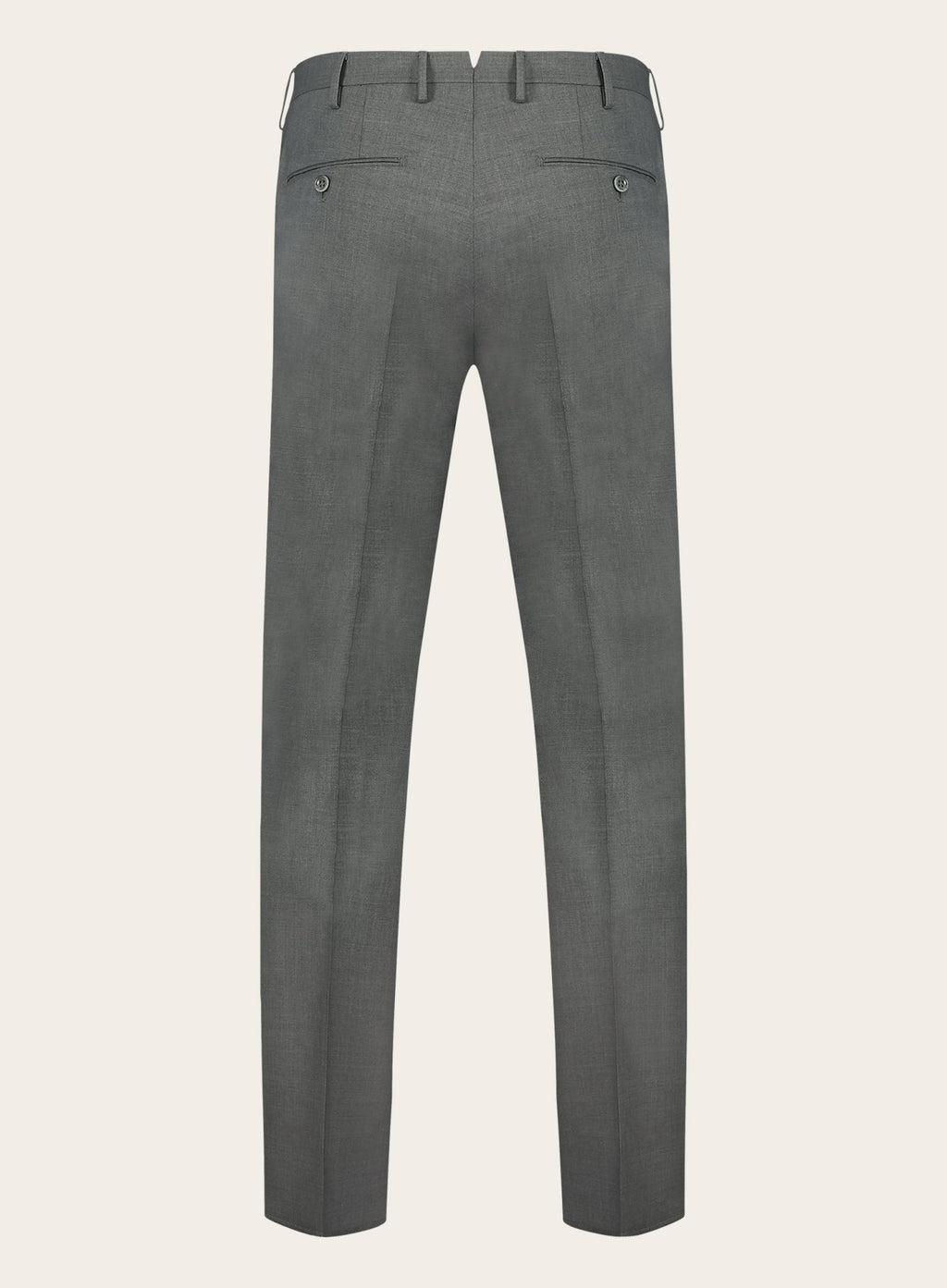 Pantalon van wol | Grijs