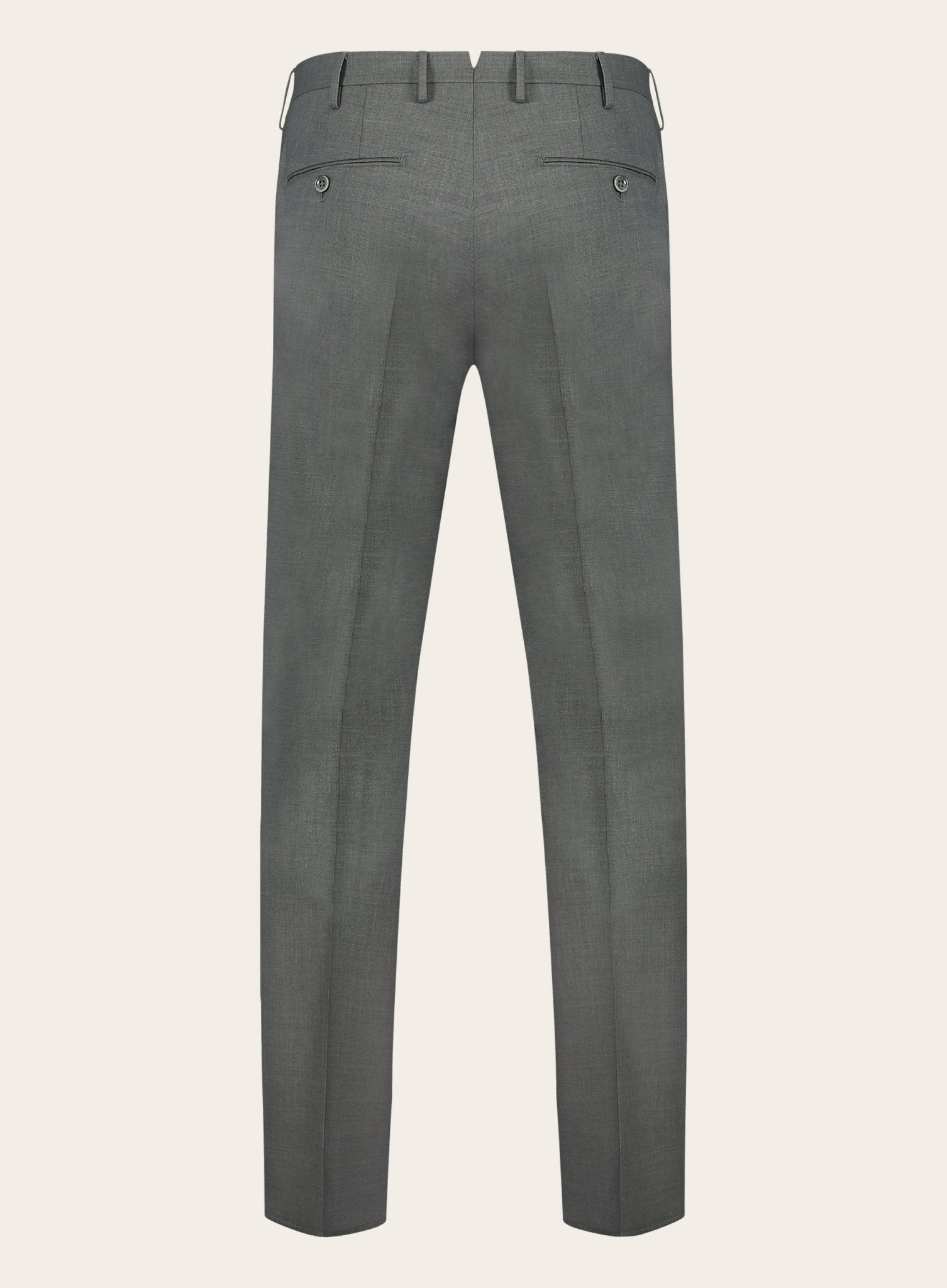 Pantalon van wol | Grijs