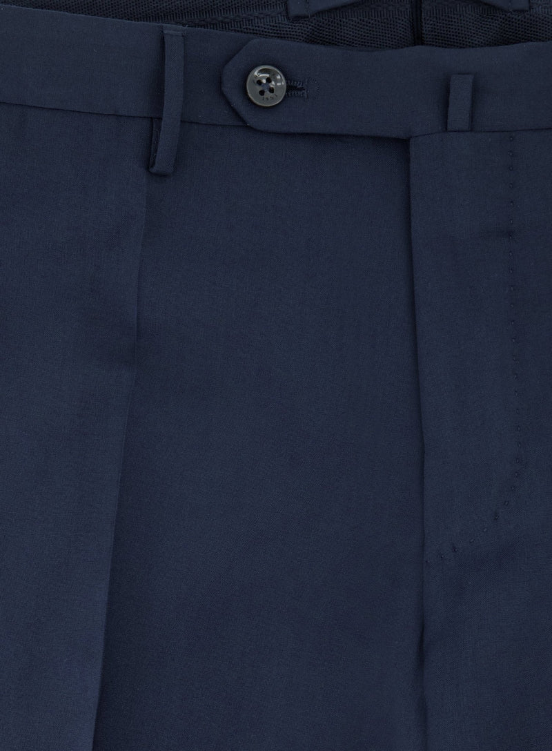 Pantalon van wol | FULL_WIDTH | BLUE NAVY