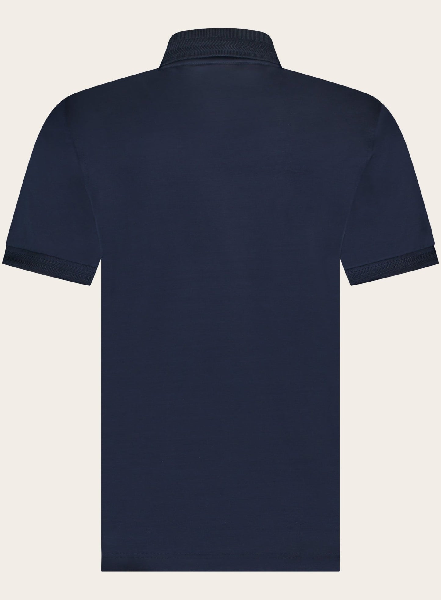 Polo shirt met korte mouwen van katoen | BLUE NAVY