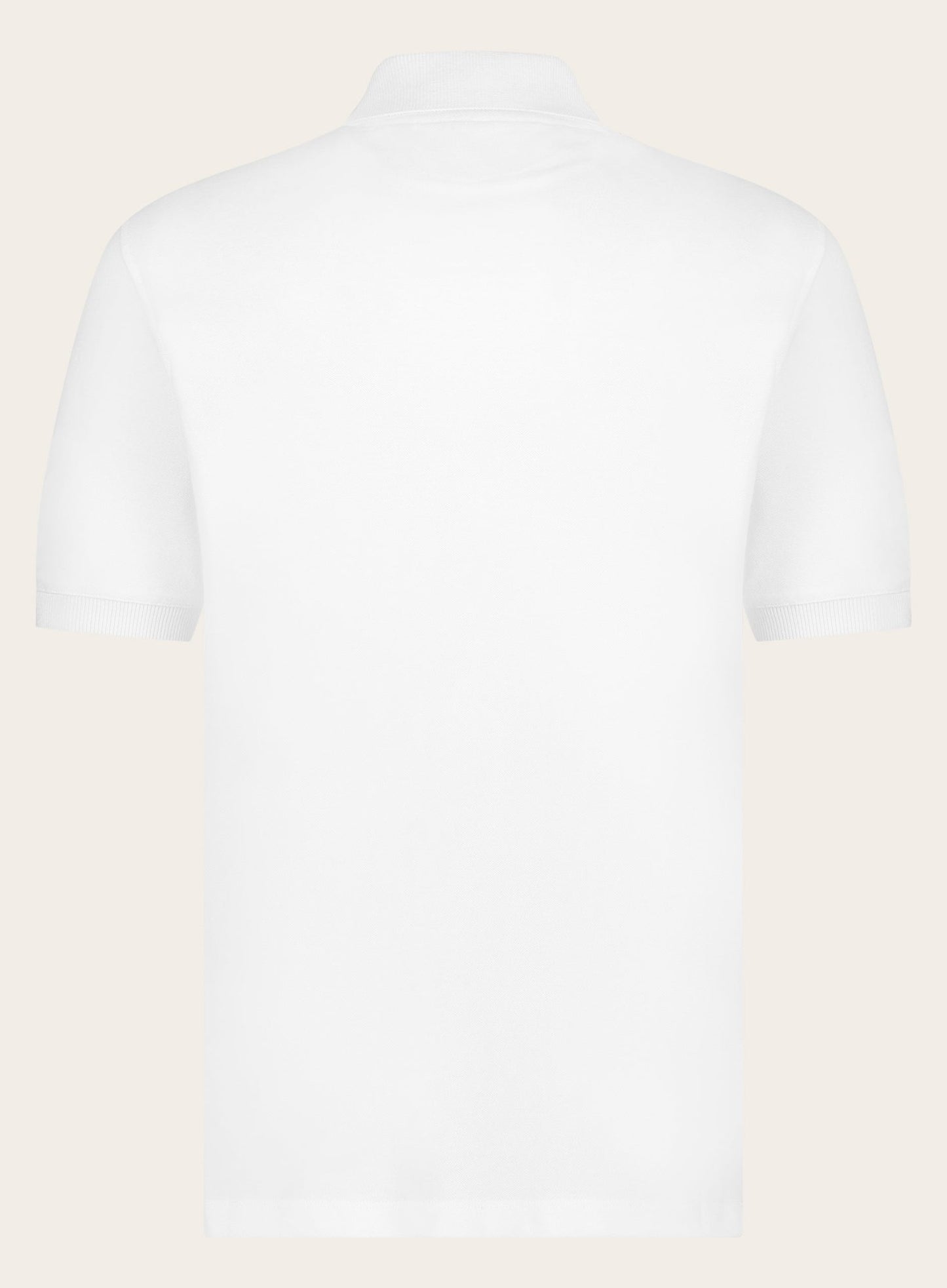 Poloshirt met korte mouwen van katoen | Wit
