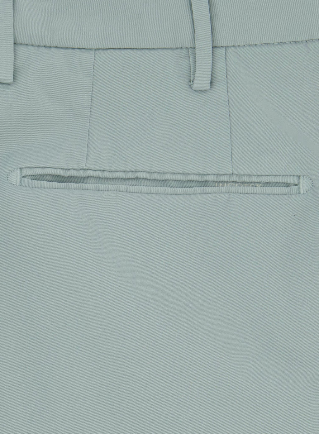 Pantalon van katoen | L.groen