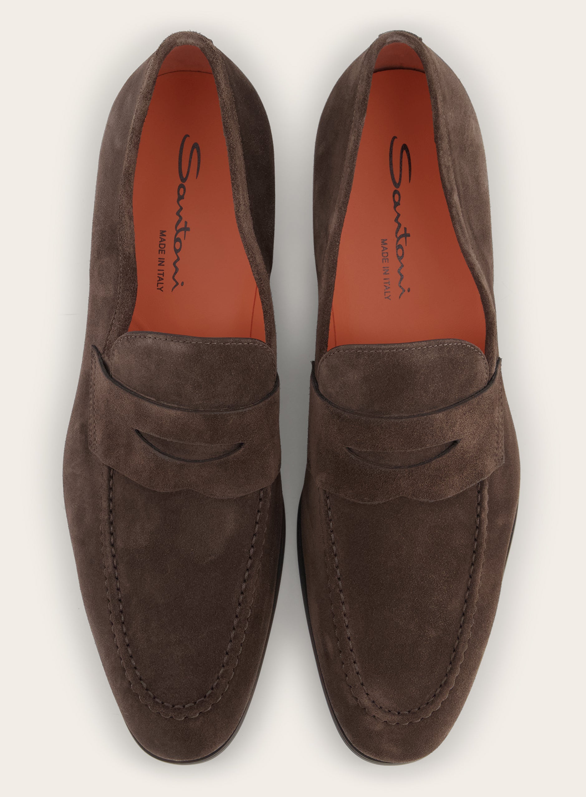 Suède penny loafers | D.Bruin