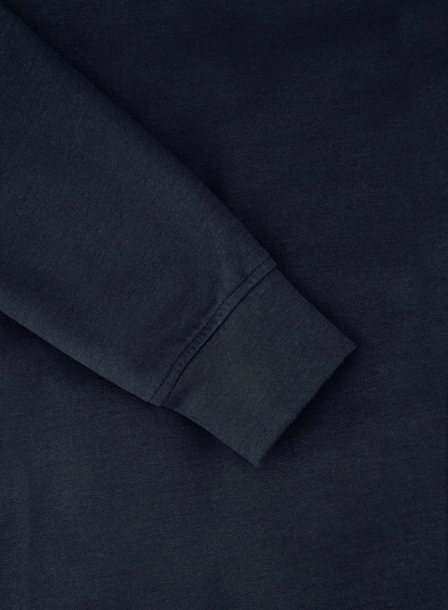 Gewatteerde jas met capuchon | BLUE NAVY