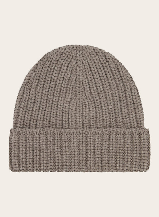 Virgin wollen beanie | Beige