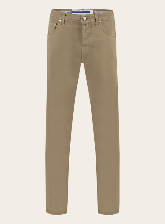 Slim-fit Bard 5-pocket | TAUPE