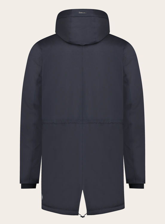 Laminar Long Padded parka | BLUE NAVY